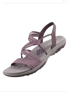 Skechers womens Reggae Slim - Skech Appeal - Z-gore Slingback Sandal Size 6
